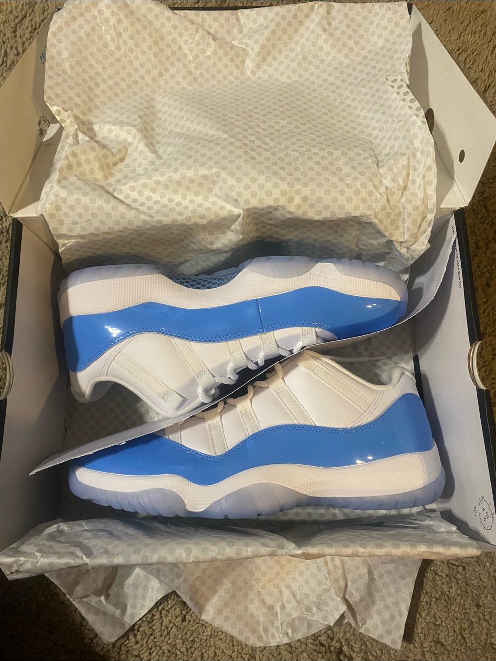 Jordan 11 low “UNC”